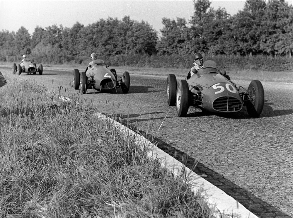 Juan Manuel Fangio's victory 70 years ago aboard a Maserati at the Italian Grand Prix