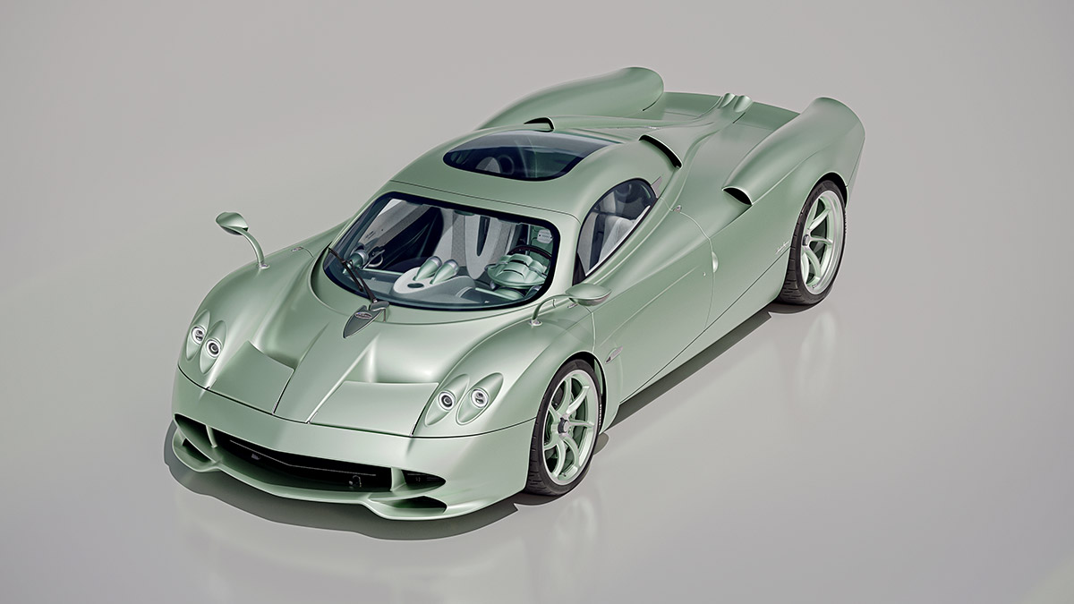 Pagani Huayra Codalunga Speedster V12