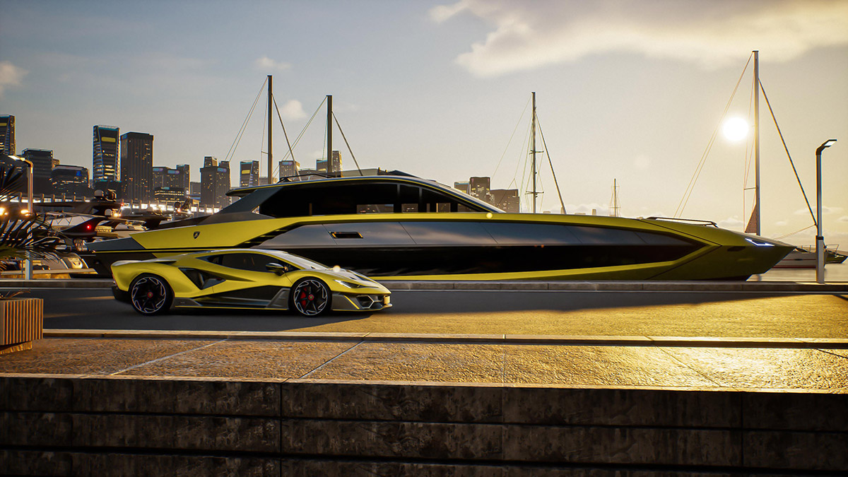Lamborghini Tecnomar 101FT Superyacht
