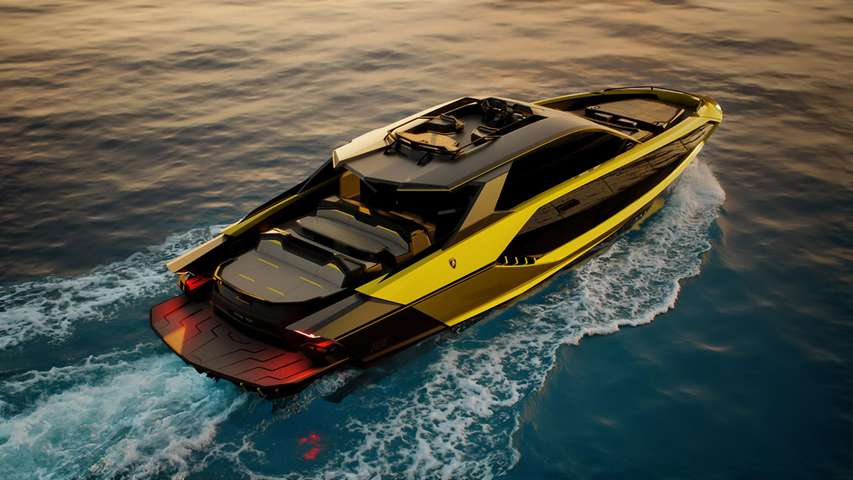 Lamborghini Tecnomar 101FT Superyacht