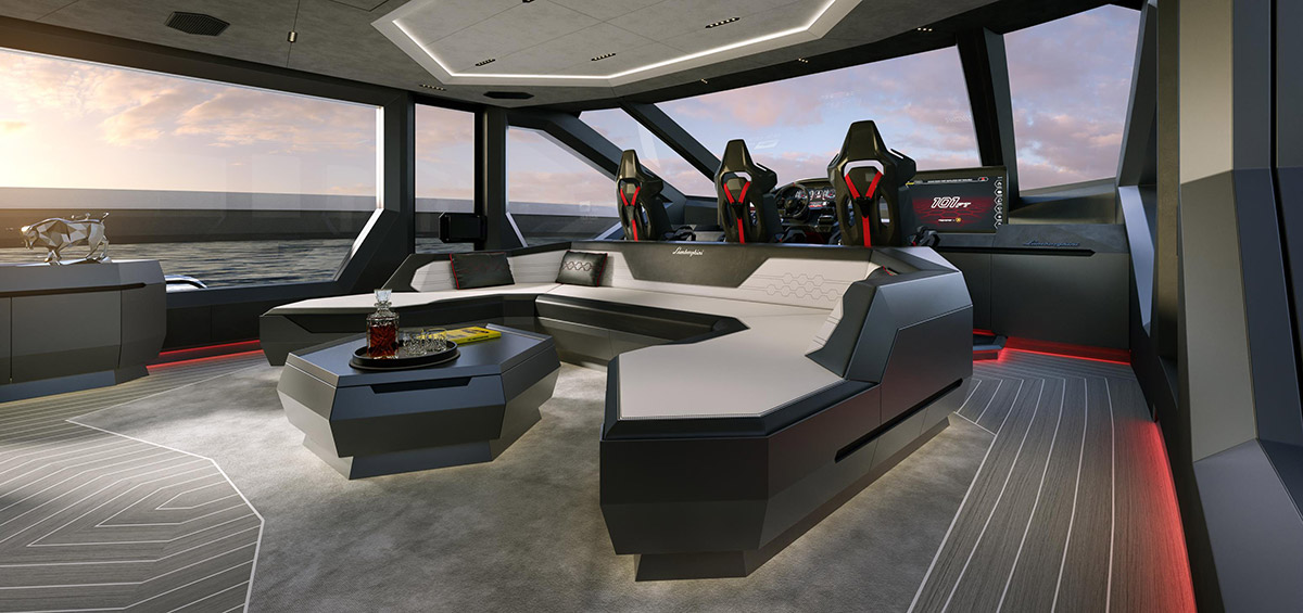 Lamborghini Tecnomar 101FT Superyacht