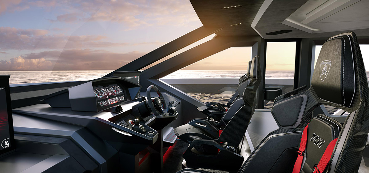 Lamborghini Tecnomar 101FT Superyacht