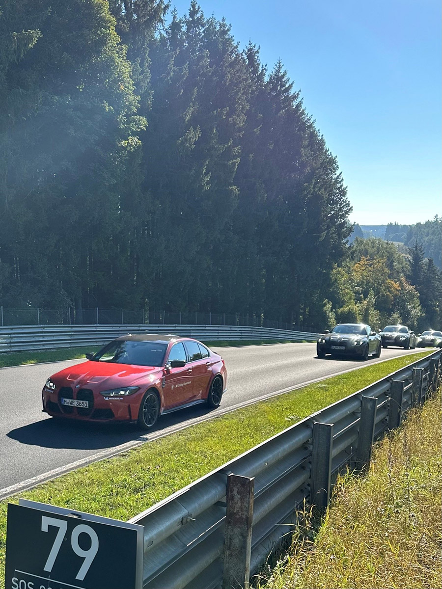 BMW M Nurburgring Nordschleife Training