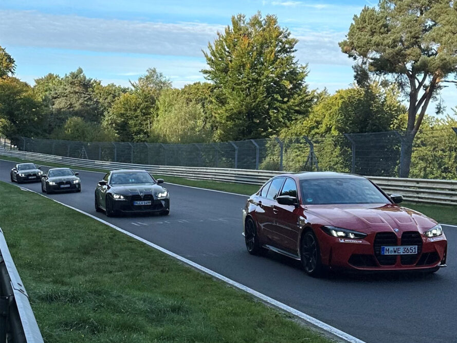 BMW M Nurburgring Nordschleife Training