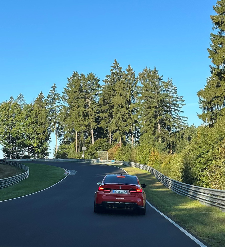 BMW M Nurburgring Nordschleife Training