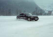 Mercedes-Benz Driving Events Berufsfahrer training in Saalfelden