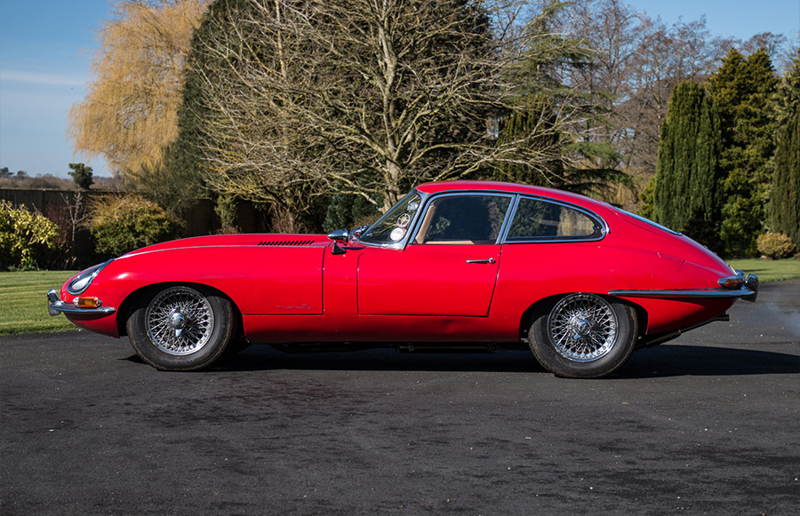 100TH Jaguar E-Type 3.8 Flat Floor Coupe