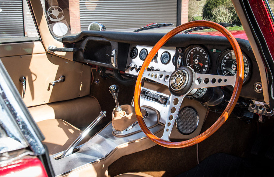 100TH Jaguar E-Type 3.8 Flat Floor Coupe