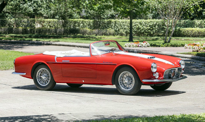 Bonhams 1956 Maserati A6G/54 Gran Sport Spider by Frua