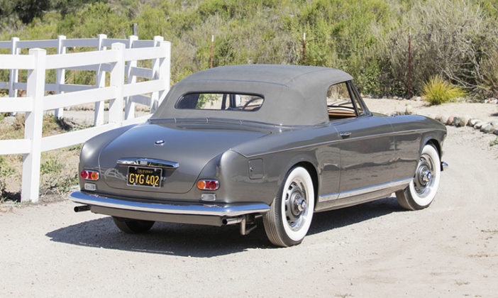 Bonhams 1957 BMW 503 Cabriolet by Bertone