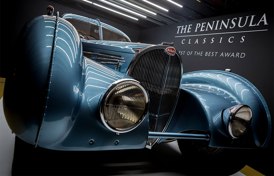 Bugatti Type 57SC Atlantic The Peninsula Classics Best of the Best Award