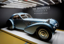Bugatti Type 57SC Atlantic The Peninsula Classics Best of the Best Award