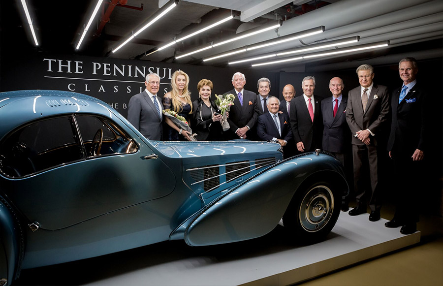 Bugatti Type 57SC Atlantic The Peninsula Classics Best of the Best Award