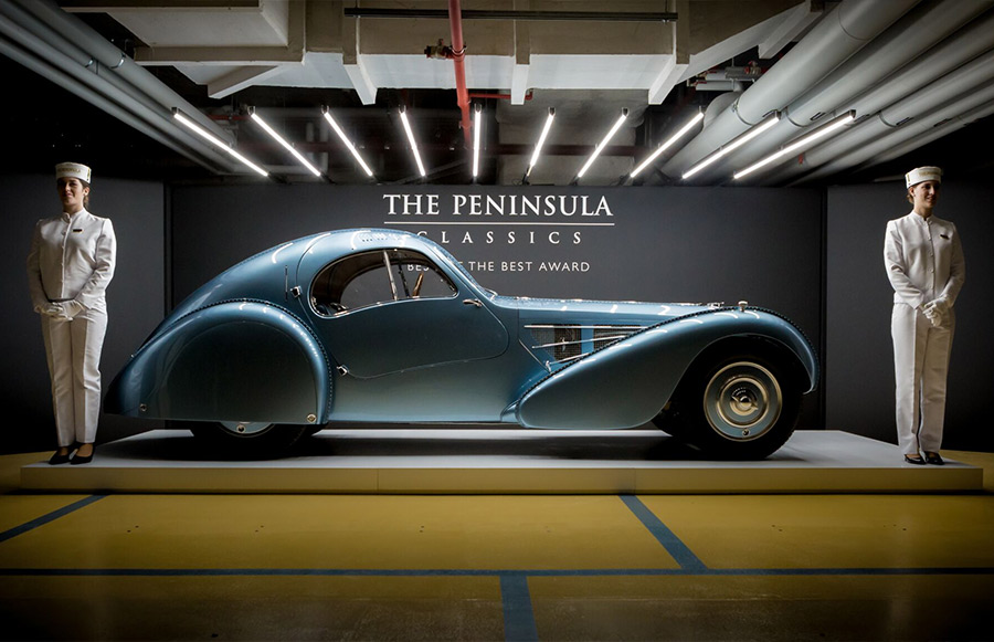 Bugatti Type 57SC Atlantic The Peninsula Classics Best of the Best Award