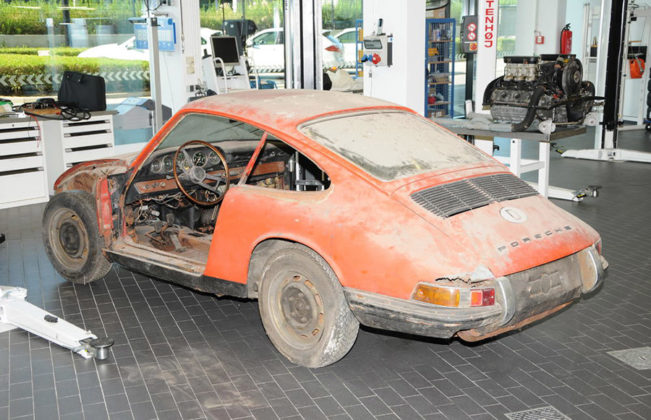Porsche Museum Displays Oldest Porsche 911