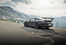 Porsche on the Stelvio Pass