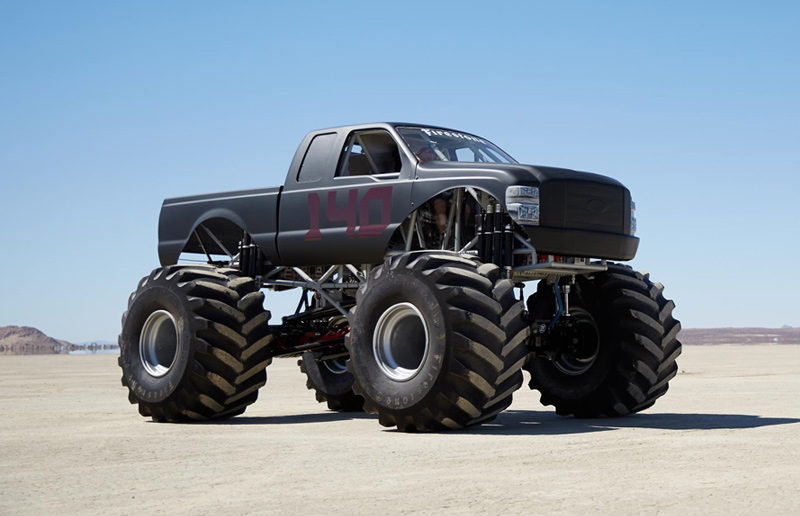 electric monster truck.