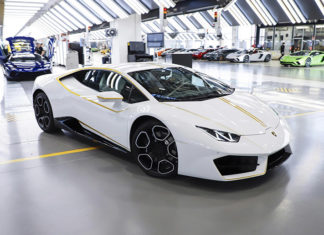 lamborghini huracan pope francis