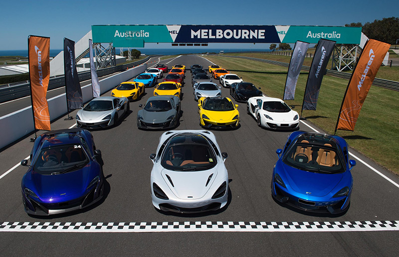 McLaren Automotive Australian Track Day