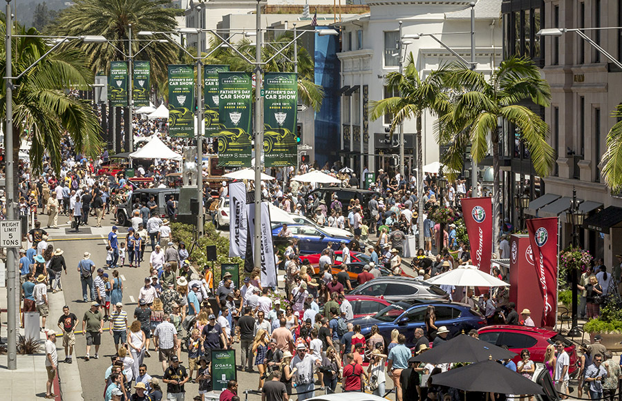 Rodeo Drive Concours d’Elegance Beverly Hills