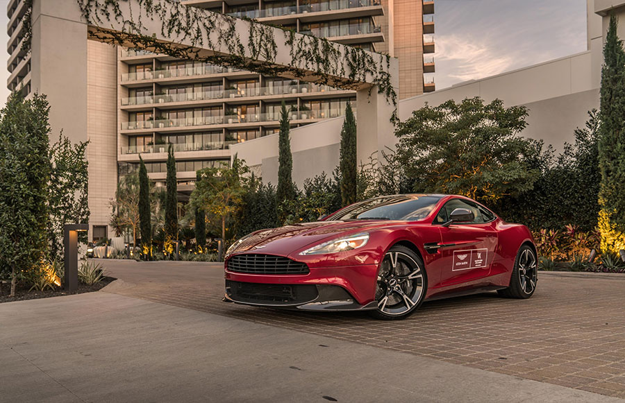 Waldorf Astoria Beverly Hills Aston Martin Driving Experience