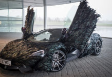 McLaren Feathered Wrap