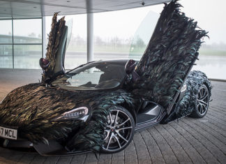 McLaren Feathered Wrap