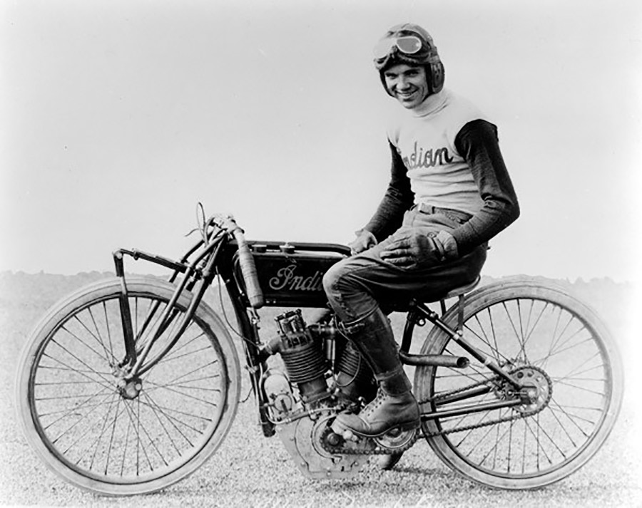 Albert ‘Shrimp’ Burns Indian Motorcycle