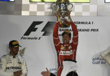 Sebastian Vettel Wins Bahrain GP