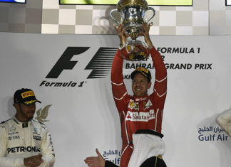 Sebastian Vettel Wins Bahrain GP