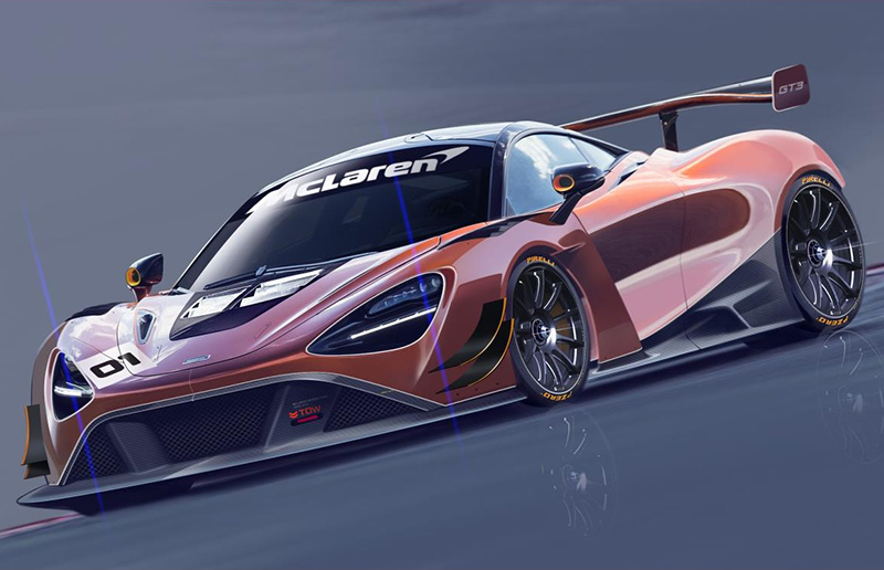 McLaren 720S GT3 Race Car