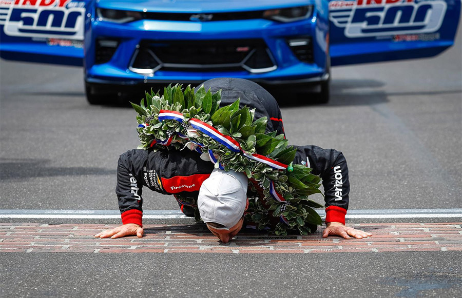 Will Power Wins 2018 Indy 500 Chevrolet 1-2