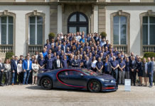 100th Bugatti Chiron