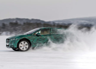 Jaguar I-PACE testing