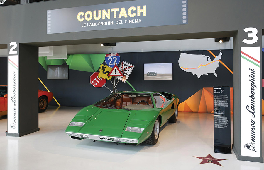 Lamborghini Countach Cannonball Run