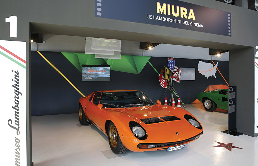 Lamborghini Miura The Italian Job