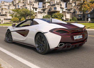 McLaren 570S Spider Canada Commission