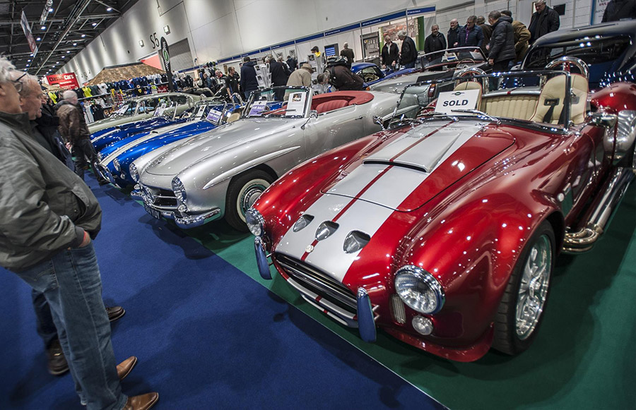 Nigel Mansell The London Classic Car Show