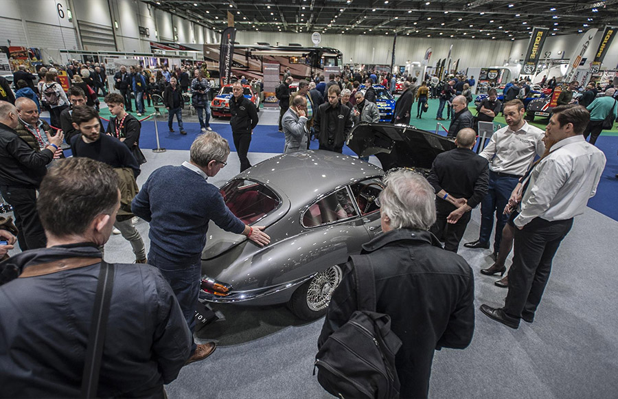 Nigel Mansell The London Classic Car Show