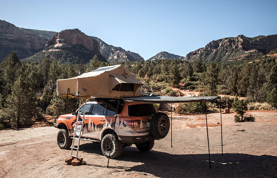 Nissan Armada Mountain Patrol Project Overland Expo West