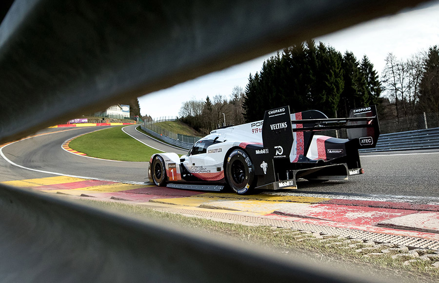 Porsche 919 Hybrid Spa Francorchamps Record