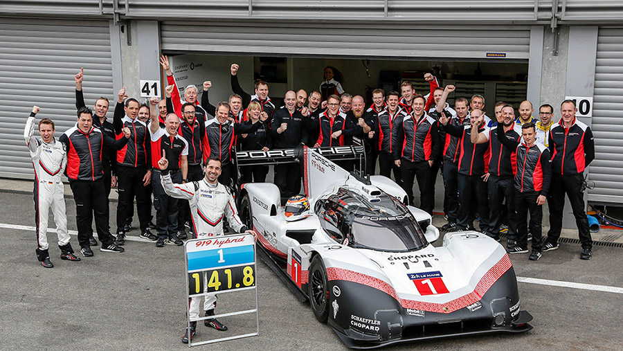 Porsche 919 Hybrid Spa Francorchamps Record