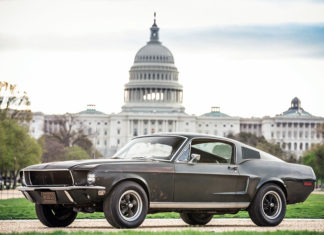 Steve McQueen Bullitt Mustang Center of Ford Mustang Anniversary