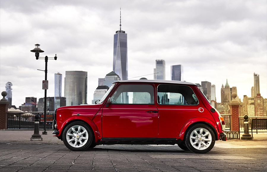 Classic Mini Electric Cooper NYIAS