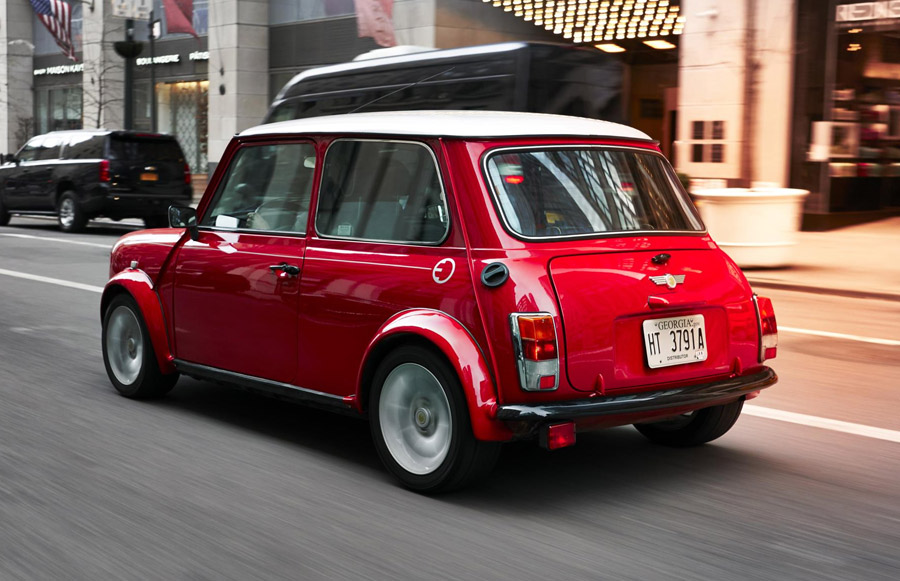 Classic Mini Electric Cooper NYIAS