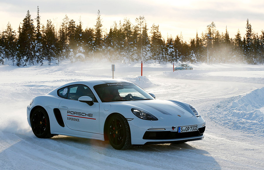 Porsche Ice Experience Levi Finland