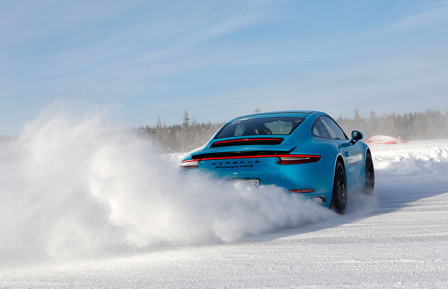 Porsche Ice Experience Levi Finland